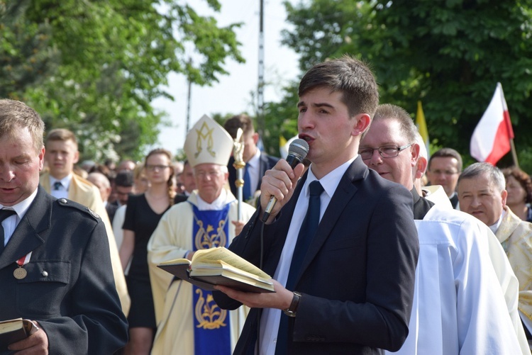 Powitanie ikony MB Częstochowskiej w Górze św. Małgorzaty