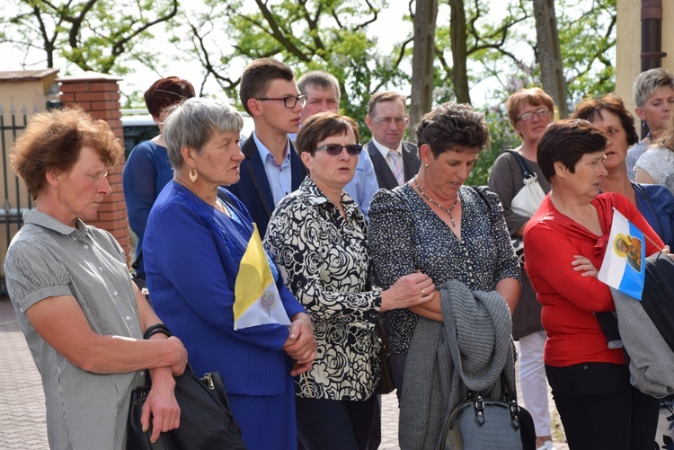 Powitanie ikony MB Częstochowskiej w Górze św. Małgorzaty