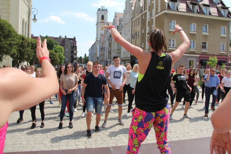 Charytatywna zumba w Głogowie