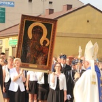 Powitanie ikony MB Częstochowskiej w Piątku