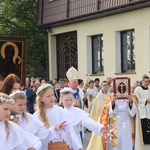 Powitanie ikony MB Częstochowskiej w Piątku