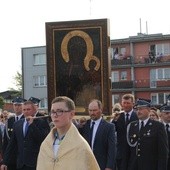 Powitanie ikony MB Częstochowskiej w Piątku