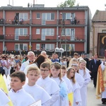 Powitanie ikony MB Częstochowskiej w Piątku