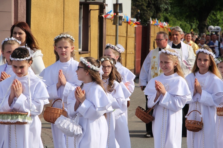 Powitanie ikony MB Częstochowskiej w Piątku