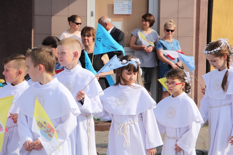 Powitanie ikony MB Częstochowskiej w Piątku