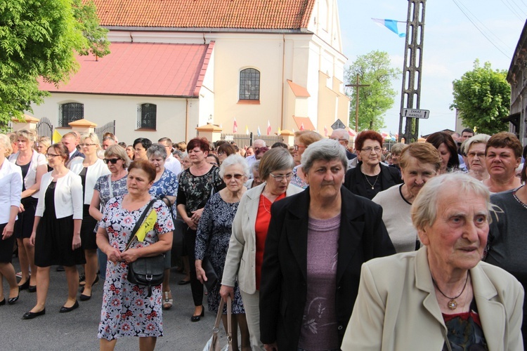 Powitanie ikony MB Częstochowskiej w Piątku