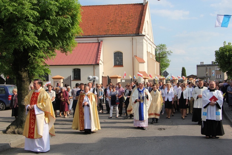 Powitanie ikony MB Częstochowskiej w Piątku