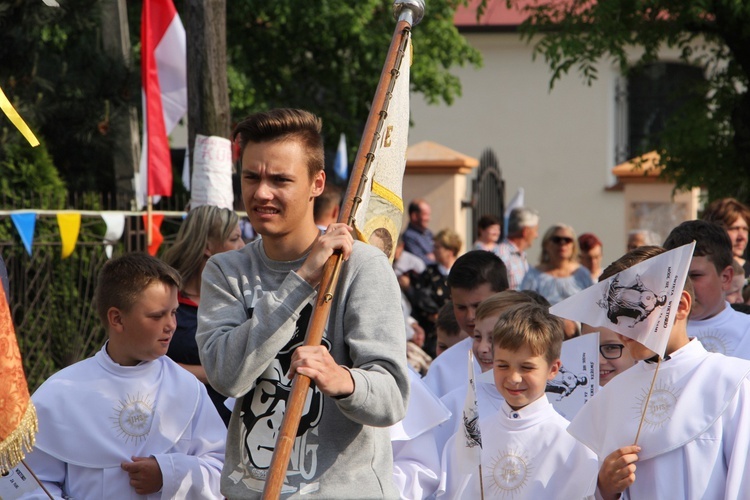 Powitanie ikony MB Częstochowskiej w Piątku