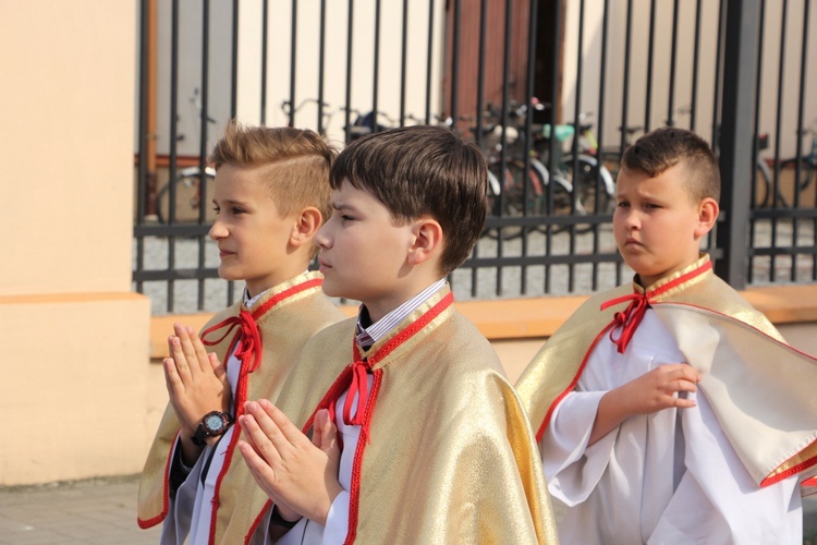 Powitanie ikony MB Częstochowskiej w Piątku