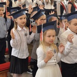 Sztandar przedszkolaków z Luszowic 