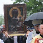 Powitanie ikony MB Częstochowskiej w Łękach Kościelnych