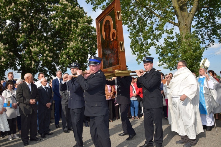 Powitanie ikony MB Częstochowskiej w Orłowie