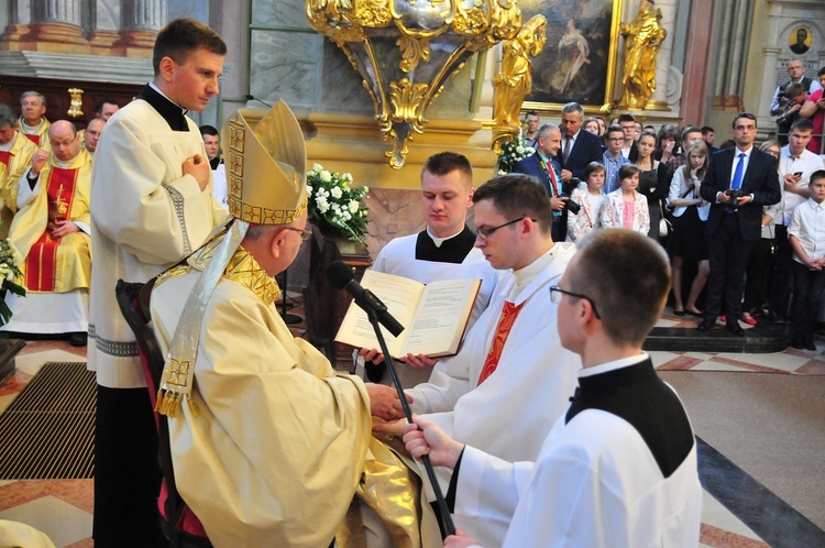 Święcenia prezbiteratu w archikatedrze lubelskiej - 27 maja 2017 r.