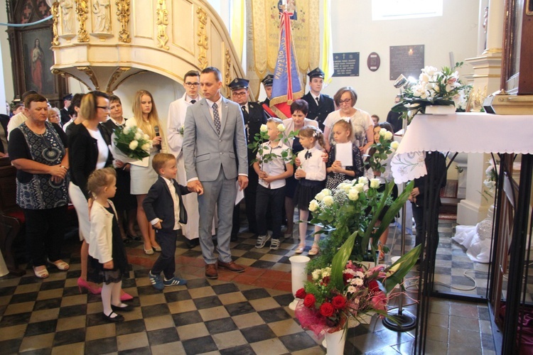 Powitanie ikony MB Częstochowskiej w Bielawach