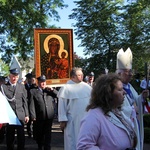 Powitanie ikony MB Częstochowskiej w Bielawach