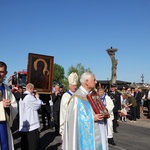 Powitanie ikony MB Częstochowskiej w Bielawach