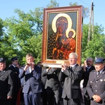 Powitanie ikony MB Częstochowskiej w Bielawach