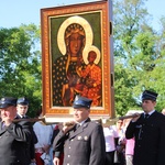 Powitanie ikony MB Częstochowskiej w Bielawach