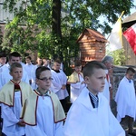 Powitanie ikony MB Częstochowskiej w Bielawach