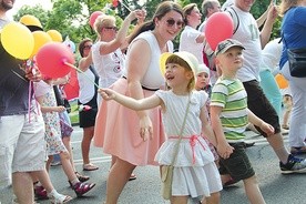 Marsz dla Życia i Rodziny w Jastrzębiu  w 2015 roku.