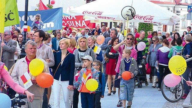 W tym roku Marsz  dla Życia i Rodziny jest organizowany w pięciu miastach naszej diecezji. 