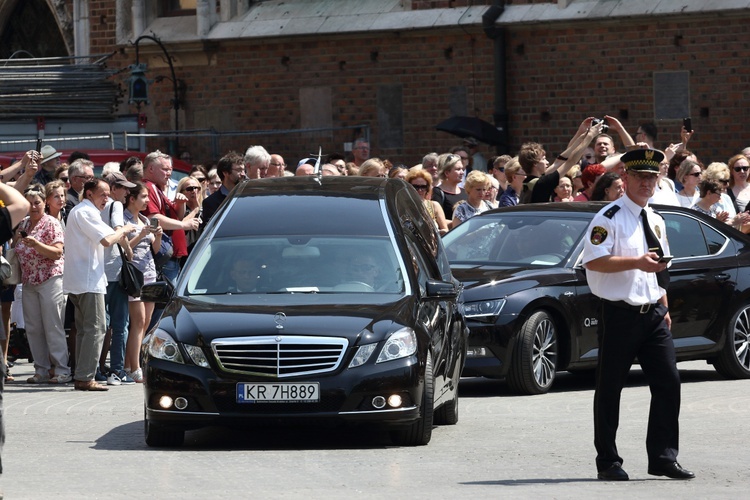 Pożegnanie Zbigniewa Wodeckiego w bazylice Mariackiej