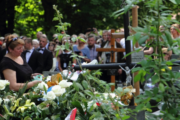 Pożegnanie Zbigniewa Wodeckiego na cmentarzu Rakowickim