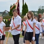 Powitanie ikony MB Częstochowskiej w Mąkolicach