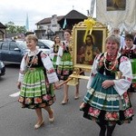 Powitanie ikony MB Częstochowskiej w Mąkolicach