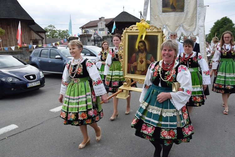 Powitanie ikony MB Częstochowskiej w Mąkolicach