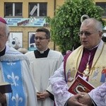 Powitanie ikony MB Częstochowskiej w parafii św. Jakuba w Głownie