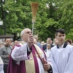 Powitanie ikony MB Częstochowskiej w parafii św. Jakuba w Głownie