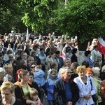 Powitanie ikony MB Częstochowskiej w parafii św. Jakuba w Głownie