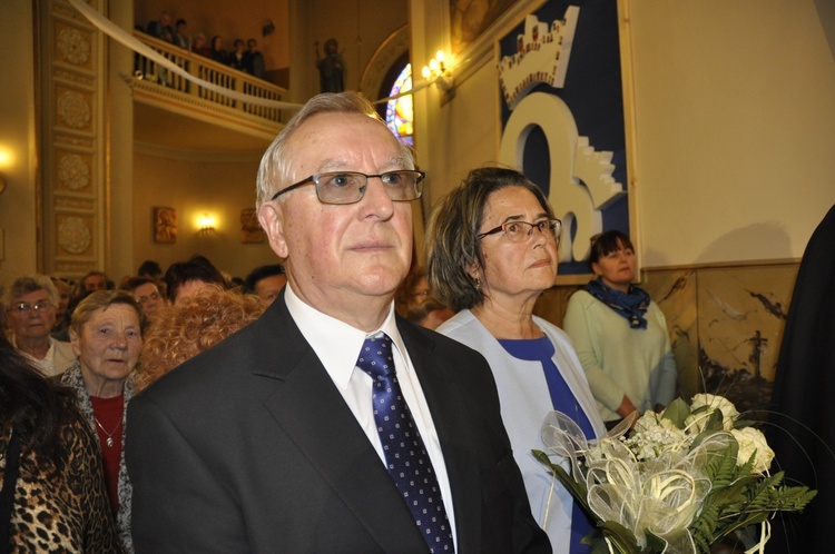 Powitanie ikony MB Częstochowskiej w parafii św. Jakuba w Głownie