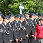 Powitanie ikony MB Częstochowskiej w parafii św. Jakuba w Głownie