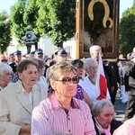 Powitanie ikony MB Częstochowskiej w parafii św. Barbary w Głownie