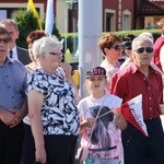 Powitanie ikony MB Częstochowskiej w parafii św. Barbary w Głownie