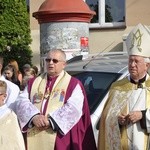 Powitanie ikony MB Częstochowskiej w Dmosinie