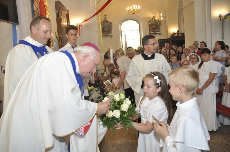 Powitanie ikony MB Częstochowskiej w Dmosinie