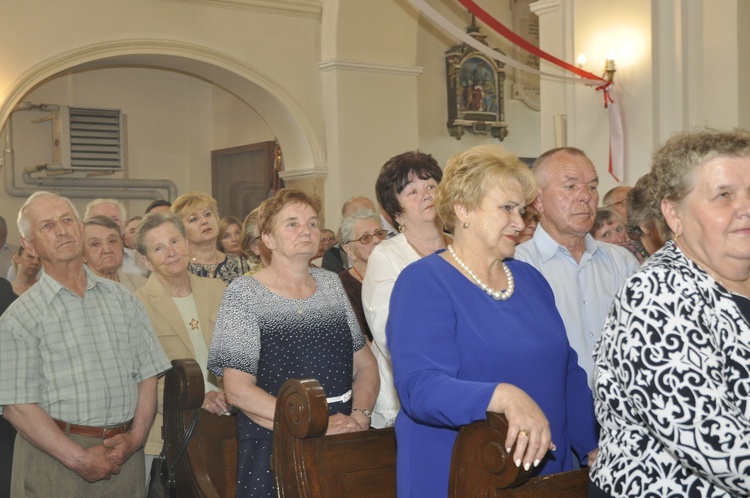 Powitanie ikony MB Częstochowskiej w Dmosinie