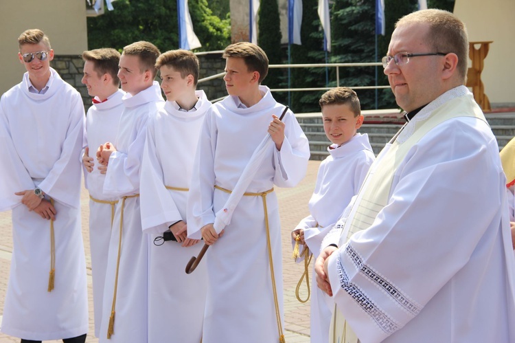 Do sanktuarium przybyli biskupi