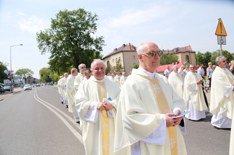 Procesja do ołtarza - Msza św. koronacyjna