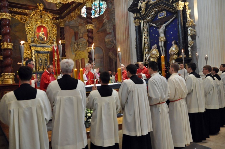 Poświęcenie kościoła i ołtarza w Skrzatuszu