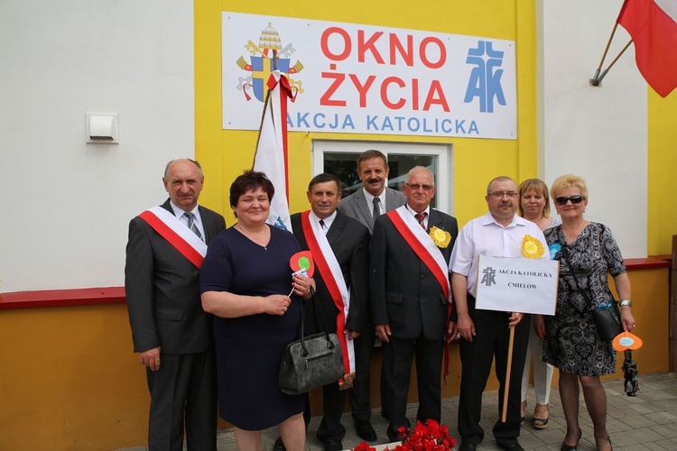 Poświęcenie "Okna życia" 