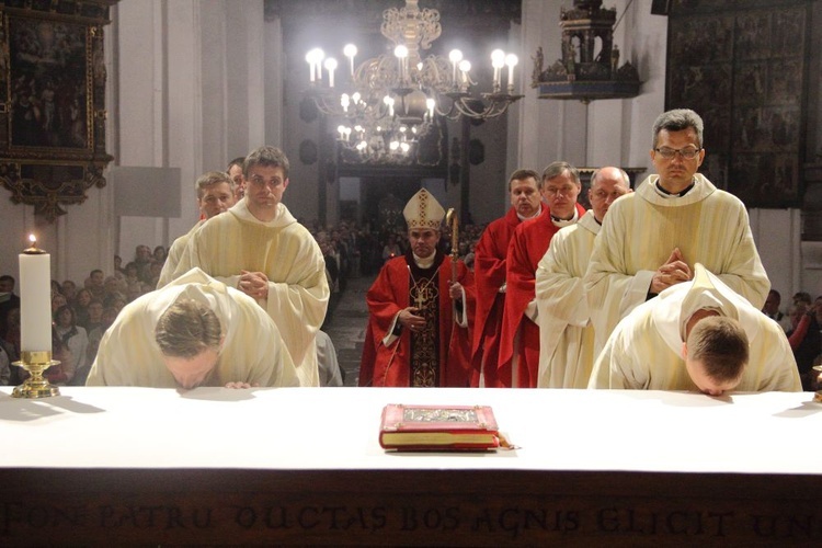 Eucharystia w noc Zesłania Ducha Świętego