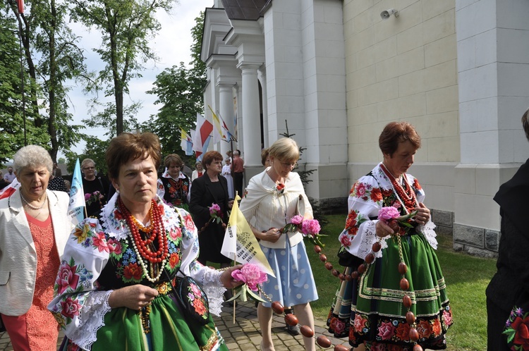 Powitanie ikony MB Częstochowskiej w Domaniewicach