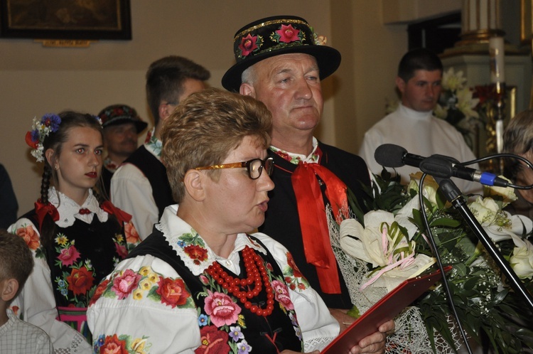 Powitanie ikony MB Częstochowskiej w Domaniewicach