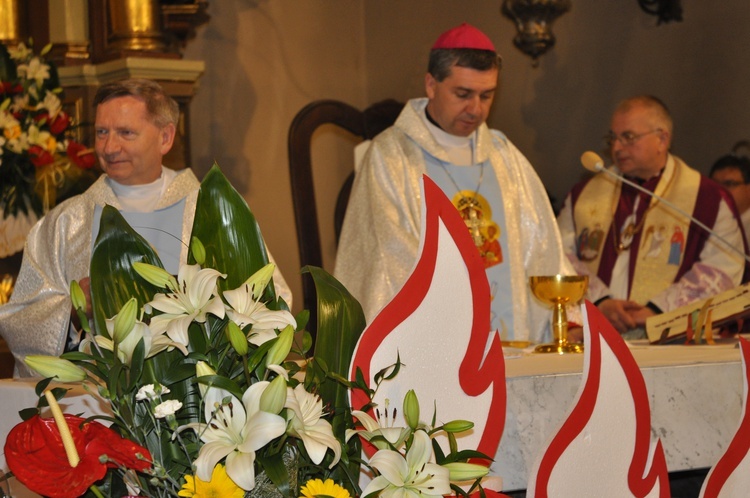 Powitanie ikony MB Częstochowskiej w Domaniewicach