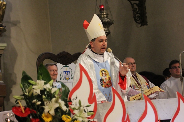 Powitanie ikony MB Częstochowskiej w Domaniewicach