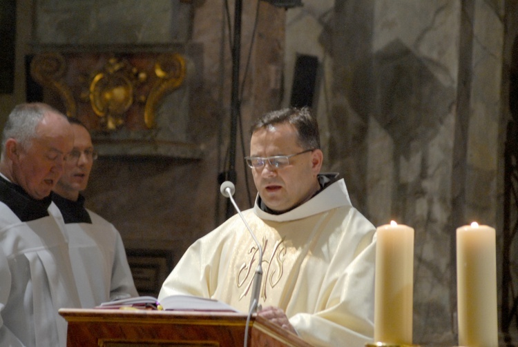 Abp Marek Jędraszewski u bonifratrów